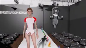 Brunette Fallout Babe Struts Her Style in Steamy Anime Adventure