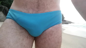 Walking on the beach