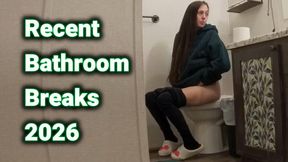 Bathroom Breaks 2026 Toilet Fetish Peeing, Smoking, Number 2