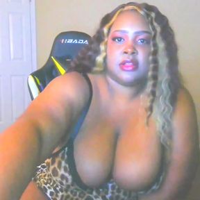 Ebony Webcam Model Trina Foxx, Busty BBW Streamte, MFC