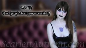 What if I told people about your secret kink?