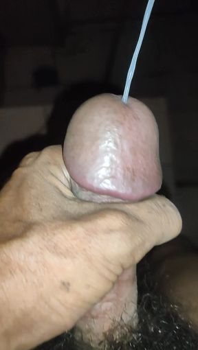 Big penis comes out of sperm