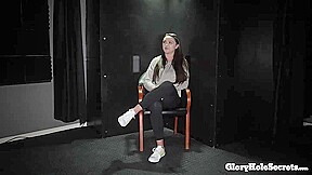 Nicole S's First Gloryhole Interview, Scene #01