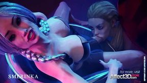 Sexy Futa animation with sex toys