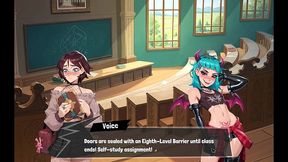 femboy futa house [ futanari hentai game ] ep.9 roomate is craving for my cock after a bar night with her friends !