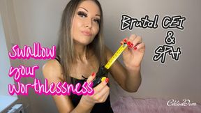 Swallow Your Worthlessness: **** CEI and SPH Humiliation for Tiny-Dicked Losers-Watch Me Break You Down