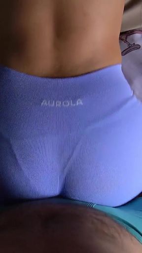 Must-share moment from &quot;Hot girl with big ass in tight leggings tease and grind&quot;
