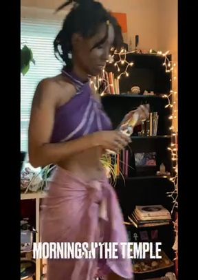 Mornings in the Temple