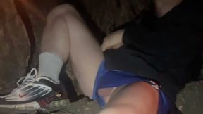 Amateur S. Boy's Dick and Smooth Balls Exposed as He Was Resting in a Park