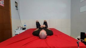 Face sitting and Trampling, part 1, Sasha, Qween and Slave Rebbit Gay, Cam by Manu, FULL HD