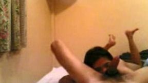 Skinny black haired student chick from Thailand rides me on top