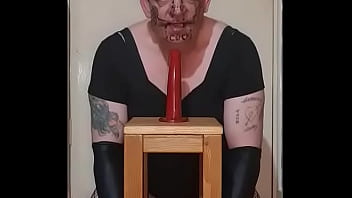 humiliating myself just to get a big cock to fuck me and this is what i would do to it if it was yours with the 2 voting down wankers