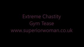 Extreme Chastity Gym Tease HD