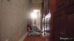 Blonde Kayden Kross helps cheated-on Ryan Ryans forget her man in a