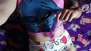 maid masturbates in the room while I shower