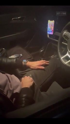 Driving Home From the Gym I Had to Pull Over and Whack My Cock Out!