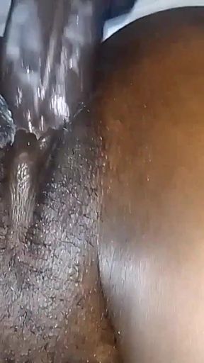 I got her on the night of new year, squirting orgasm on my cork   Clip 1