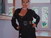 Fun in fishnets and heels