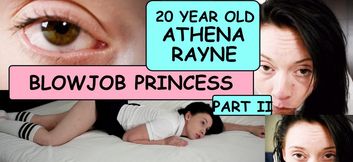 Blowjob Princess Part 2 Cute nervous Teenie Athena Rayne deepthroats dirty old man learns submissive dirty talk from man who could be her grandfather