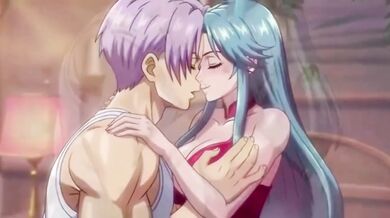 Trunks fucks his wife hard and creampies her big ass thick pussy first time