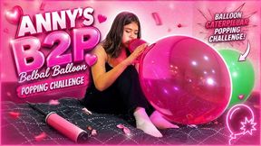 Anny’s B2P Belbal Balloon Popping Challenge