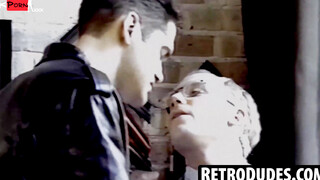 RetroDudes.com - Witness Martin and Joel in a hardcore retro anal drilling extravagan