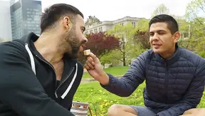 Stepsons Secret Picnic Sparks Hot Forbidden Moments with Stepdad – 18+