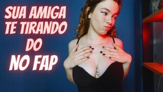 Sua amiga peituda te ajudando a bater punheta (ASMR JOI NO FAP)