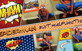 Spider-man suit malfunction - ImMeganLive