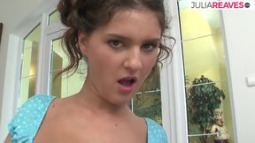 Bitch moans as she gets a double penetration after sucking many cocks