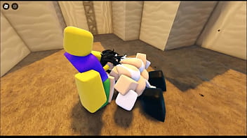 Zaki gets a hard pounding in Roblox game