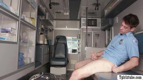 Shemale Nurse Barebacked In The Mobile Service