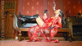 SMOKING - Red Lingerie - 01