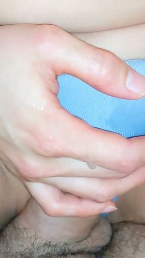 Skinny Girl with Tight PUSSY gets FUCKED in sexy Crotchless Panties   Clip 2