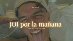 JOI for Women, Instructions on how to touch yourself in the morning