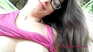 AdalynnX - Watering the Garden With My Titties