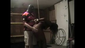 Tiffany Swallows bound and spanked