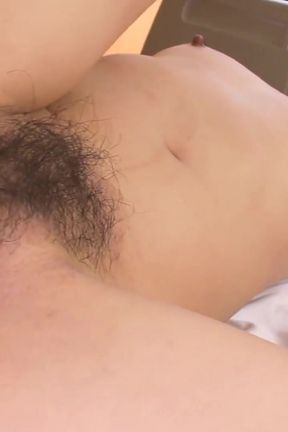 Office's Japanese Babes Scene-3 Japanese Nurse with Hairy Pussy Fucks Her Patient