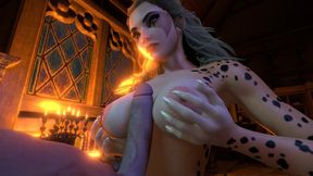Titjob with Cheetara in POV Thundercats Parody
