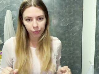 My Step Mamma Made Me Wash Myself And Cum!