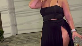 Stranger seduces young Colombian woman in disco &mdash;  hot sex in parked car