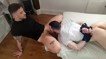 Amaury Evan, a new cock hole for Mathieu Ferhati