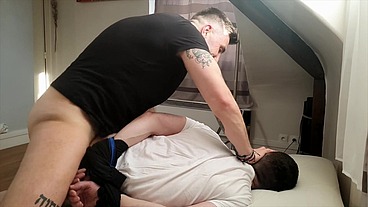Amaury Evan, a new cock hole for Mathieu Ferhati