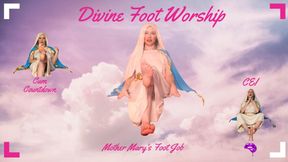 Divine Foot Worship: Virgin Mary’s Footjob & CEI Sacrament