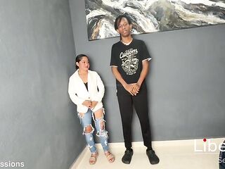 Tiny gal and her 1st experience with a ebony knob