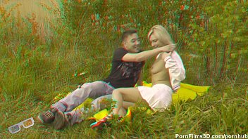 Couple in a meadow Alisa