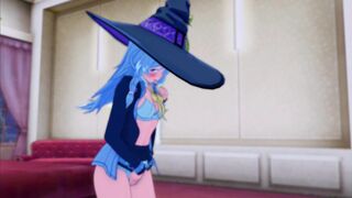 Elaina Explores her Body! (3d Anime) (wandering Witch)