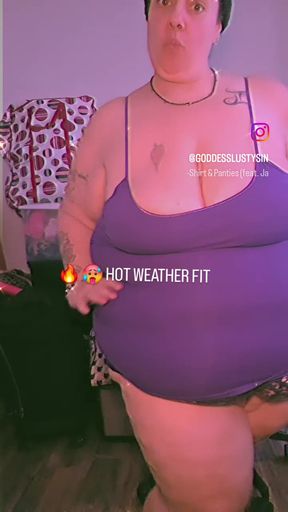 HOT WEATHER FIT #hot #hotweather #fit