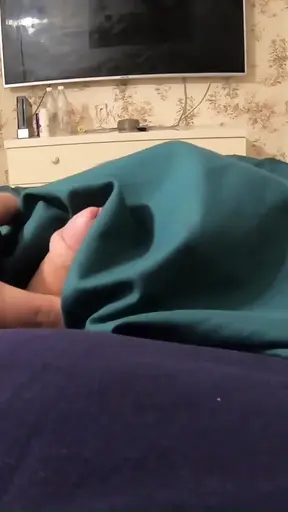 Milfycalla's friend cums 3 times on shiny black puffy jacket