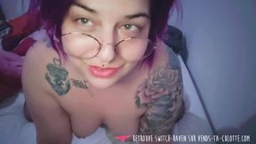 Vends-ta-culotte - Beautiful luscious French amateur woman masturbates her pussy and her asshole during her telecommuting hours